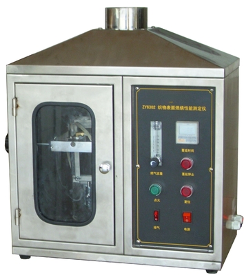 Good price تست کننده آتشگیری و سوختگی پارچه های نساجی ISO 10047 ساخت و ساز محکم آنلاین